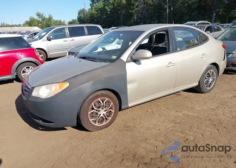 2008 Hyundai Elantra Gls/Se z USA, uszkodzony, nr VIN KMHDU46D48U549563